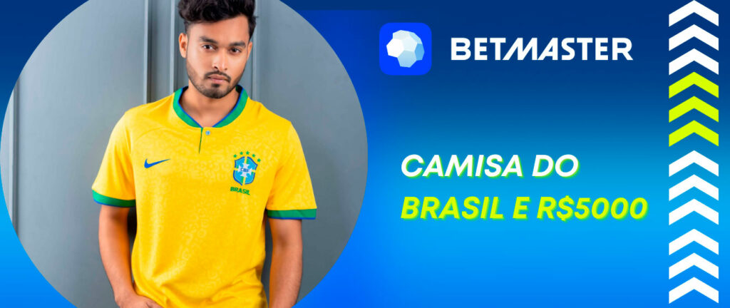 O Betmaster premiará 10 vencedores a cada semana, que receberão uma camiseta oficial