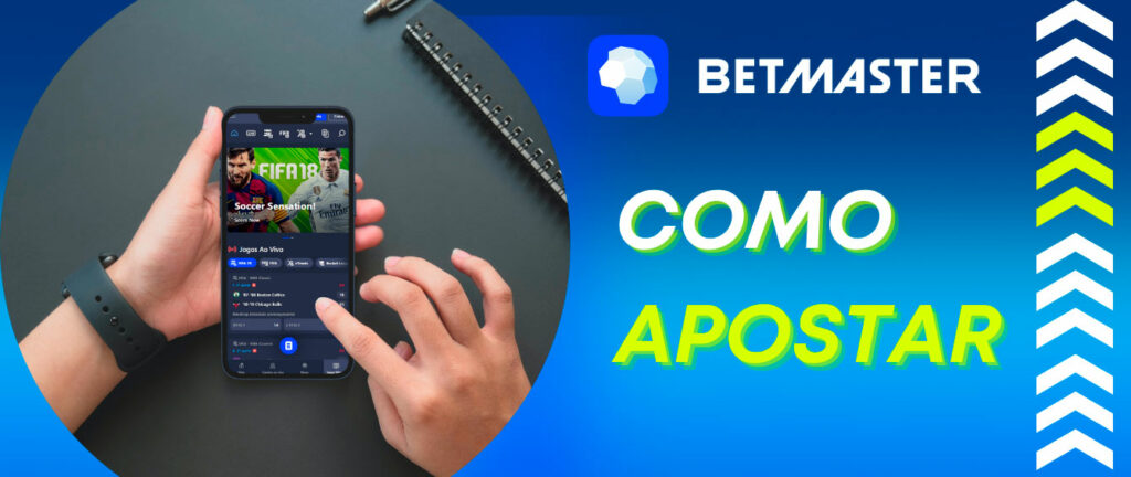 Apostar no Betmaster a partir do seu telemóvel é muito fácil