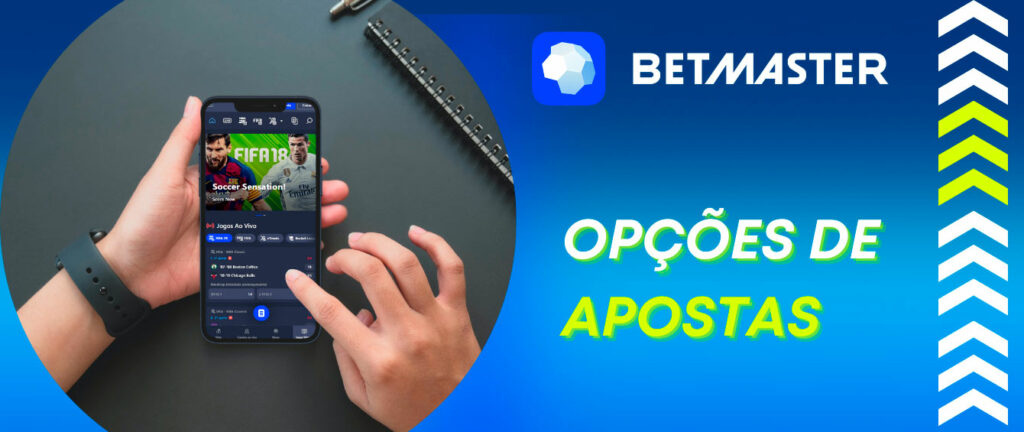 Betmaster também tem outras opções de apostas