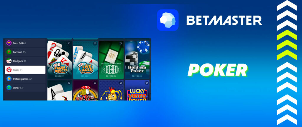 Betmaster é Poker