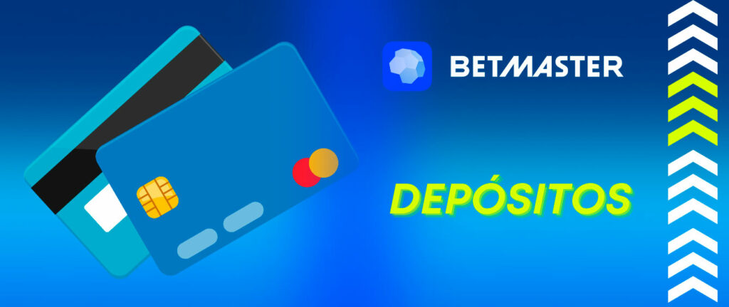 Quais opções de depósito o Betmaster oferece?