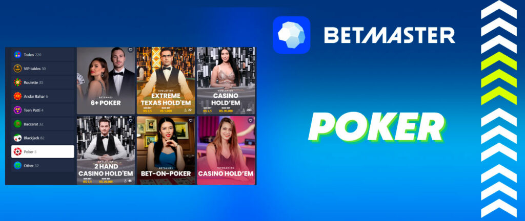 Betmaster é Poker 2