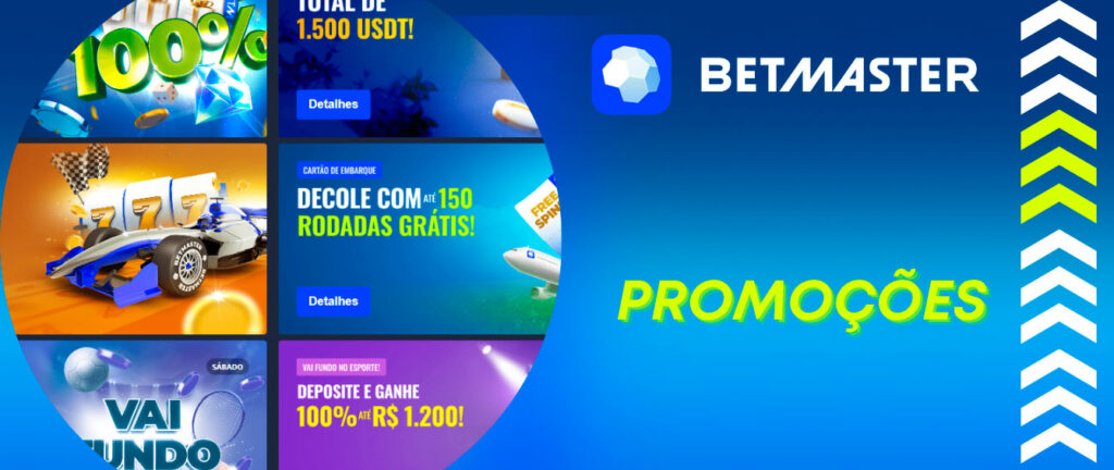 Para acessar códigos atualizados e promoções, siga as páginas oficiais do Betmaster